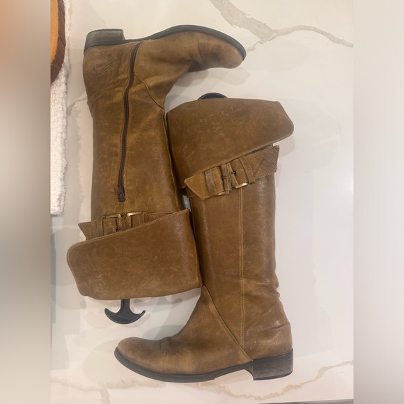 Anthropologie Shoes - Olive Sz. 9.5 / 40 IT&EU Leather Boots